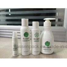 200ml White Pet Plastic Bottle for Cosmetic Packaging Set